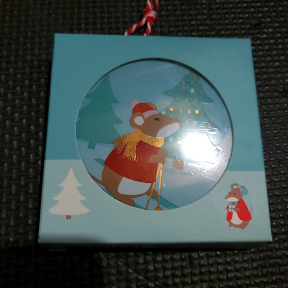BNIOB DavidsTea Mouse Christmas Ornament